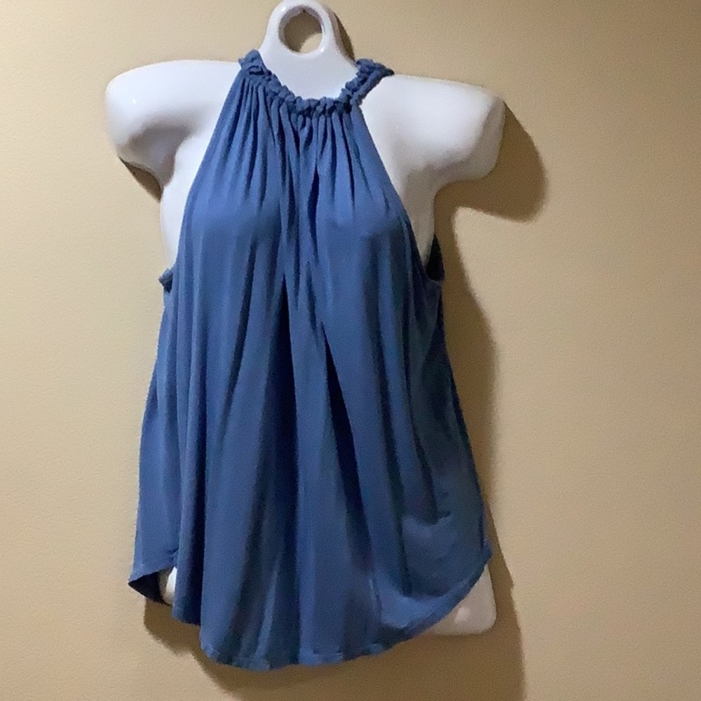 Anne Taylor Loft blue top Size Small